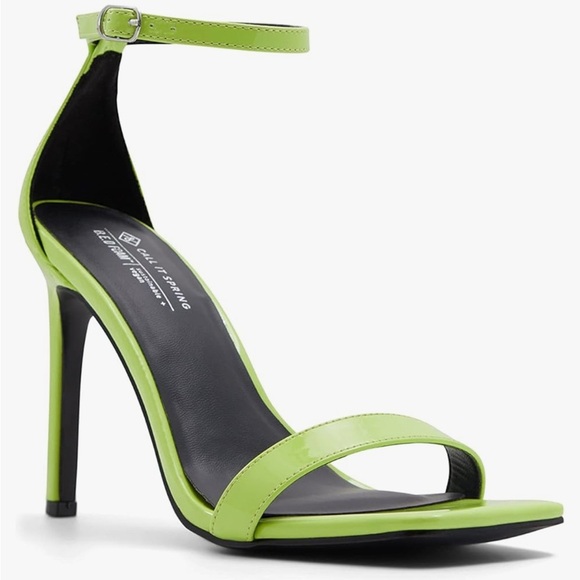 Call It Spring Shoes - Call it SPRING Stunning Lime Green Stilettos Sz 9 Beautiful Condition Vegan